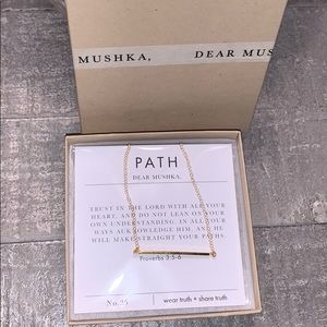 (NEW) Simple Bar Necklace